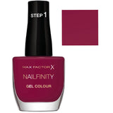 MAX FACTOR NAILFINITY GEL COLOUR NAIL POLISH, 330 MAX'S MUSE, 12ML