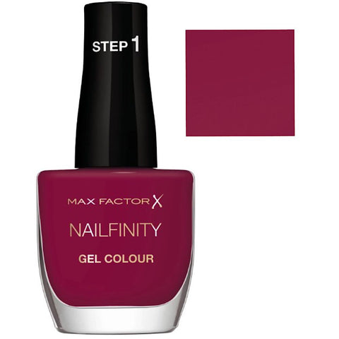 MAX FACTOR NAILFINITY GEL COLOUR NAIL POLISH, 330 MAX'S MUSE, 12ML