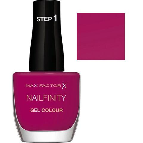 MAX FACTOR NAILFINITY GEL COLOUR NAIL POLISH, 340 VIP, 12ML