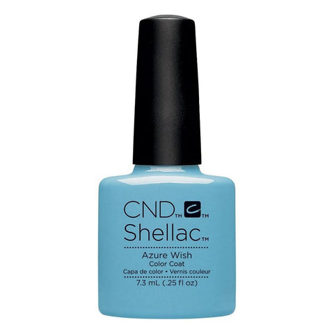 CND SHELLAC GEL POLISH AZURE WISH, 7.3ML