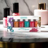 Essie Bustling Bazaar Collection Gift Set, Includes Bright, Vibrant and Colourful Nail Polish Shades For Summer