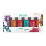 Essie Bustling Bazaar Collection Gift Set, Includes Bright, Vibrant and Colourful Nail Polish Shades For Summer
