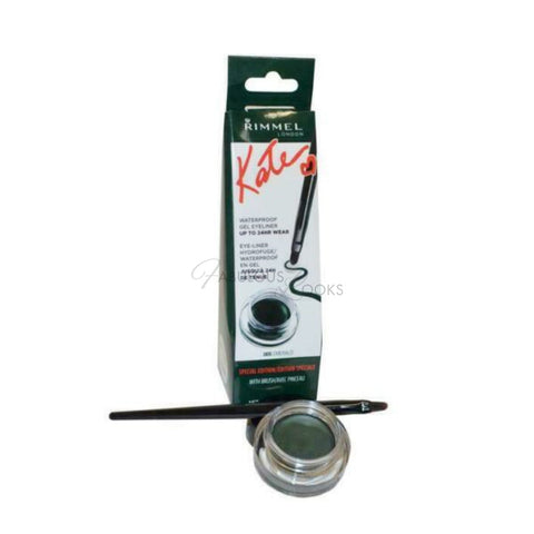 RIMMEL SCANDALEYES GEL EYELINER WITH BRUSH LINER WATERPROOF 5 Emerald