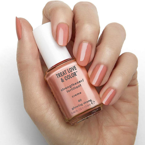 ESSIE Treat Love Colour Care and Colour, 60 Glowing Strong,13.5ml