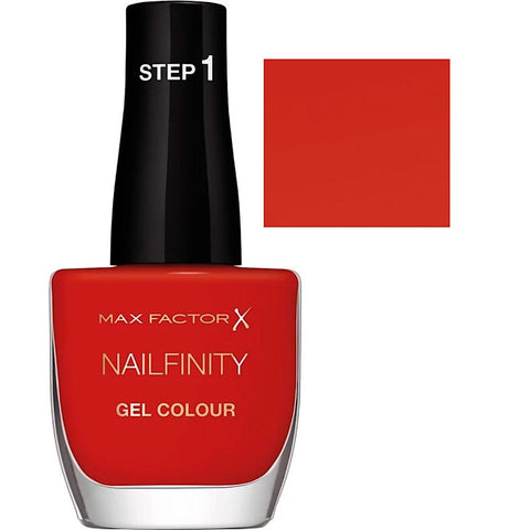 MAX FACTOR NAILFINITY GEL COLOUR NAIL POLISH, 420 SPOTLIGHT ON HER, 12ML