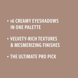 NYX Professional Makeup Ultimate Shadow Palette, USP03 Warm Neutrals