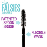 Maybelline The Falsies Volume Express Mascara, Blackest Black, 7.5 ml