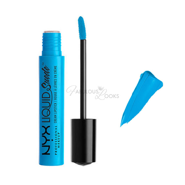 NYX Liquid Suede Cream Lipstick Little Denim Dress – FabulousLooksUK