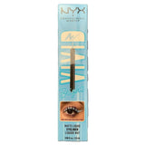 NYX Vivid Brights Matte Liquid Eyeliner,VBLL06 Blue Thang