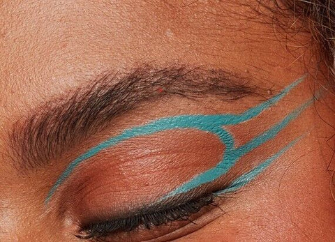 NYX Vivid Brights Matte Liquid Eyeliner,VBLL06 Blue Thang