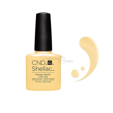 CND SHELLAC GEL POLISH HONEY DARLIN - FabulousLooksUK