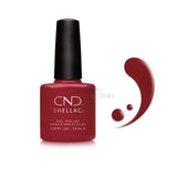 CND SHELLAC GEL POLISH HOT CHILLIS - FabulousLooksUK