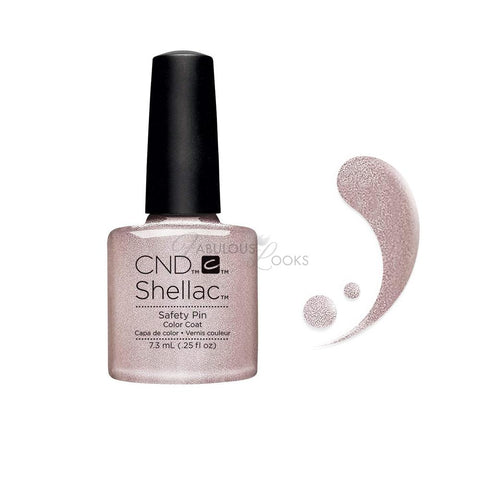 CND SHELLAC GEL POLISH SAFETY PIN - FabulousLooksUK
