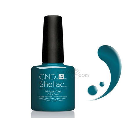 CND SHELLAC GEL POLISH VIRIDIAN VEIL - FabulousLooksUK