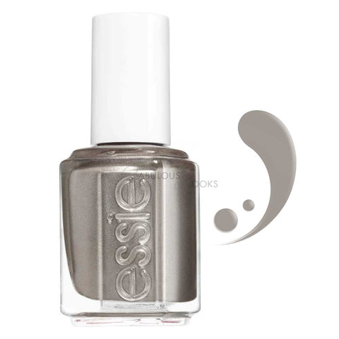 Essie Nail Polish 610 Gadget-Free (Metallic Grey)