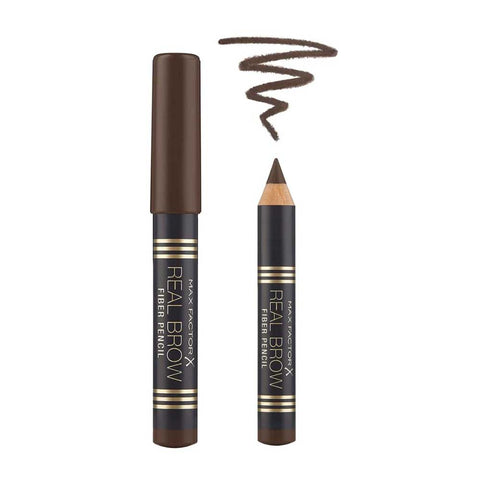 Max Factor Real Brow Fiber Pencil 004 Deep Brown