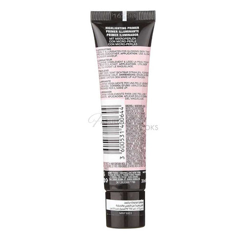 Maybelline New York Face Studio Prime Illuminating Primer, 20 Pink, 30ml