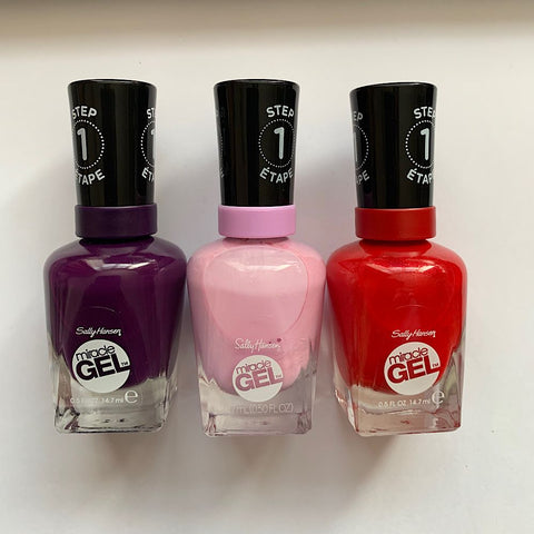 Fabulous Looks Sally Hansen Miracle Gel Nail Polish Gift Bag 3
