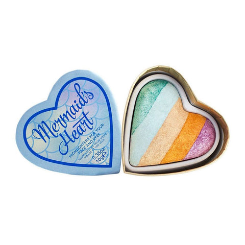 Revolution, I Love Makeup,  Mermaid Heart Highlighter For Face And Eyes,10g