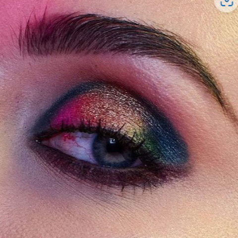 NYX Professional Makeup, Mystic Petals Shadow Palette, Dark Mystic