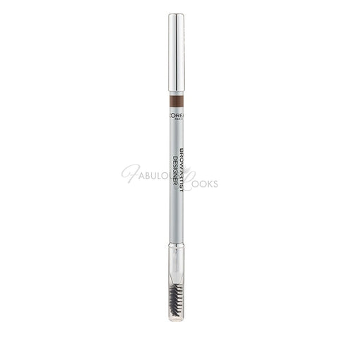 L'OREAL PARIS BROW ARTIST DESIGNER EYEBROW PENCIL 302 Light Brunette