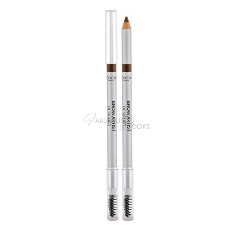 L'OREAL PARIS BROW ARTIST DESIGNER EYEBROW PENCIL 302 Light Brunette