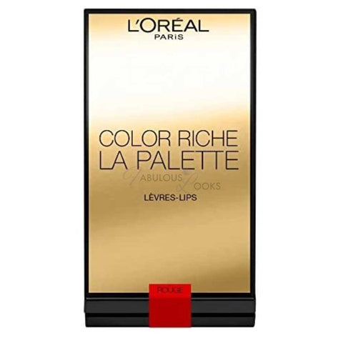 L'Oreal Paris Color Riche La Palette Levres-Lips RED