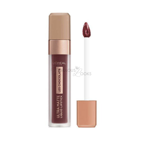 L'Oreal Paris Les Chocolats Ultra Matte Liquid Lipstick 858 Oh My Choc