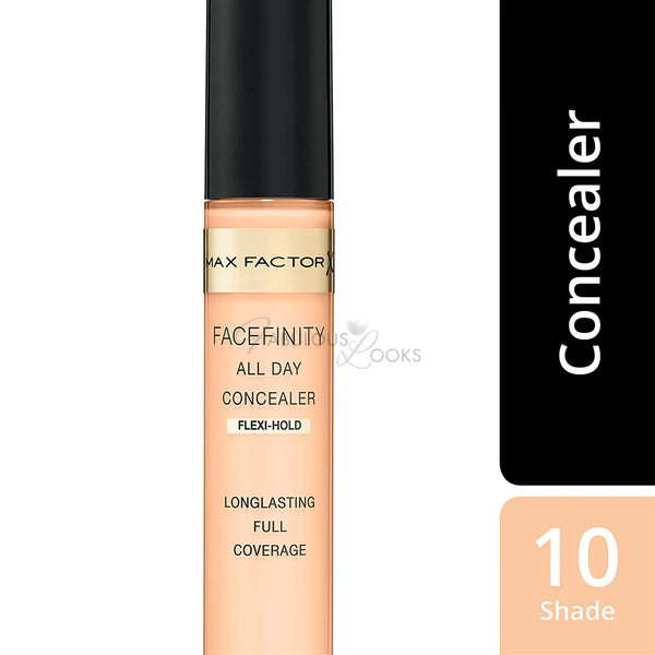 All 010 Max Concealer FabulousLooksUK Flawless Facefinity – Factor day
