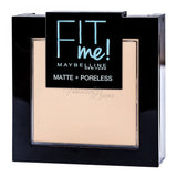 Maybelline Fit Me Matte Poreless Powder 105 Natural Ivory - FabulousLooksUK