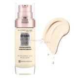 Maybelline Dream Radiant Liquid Hydrating Foundation 03 True Ivory