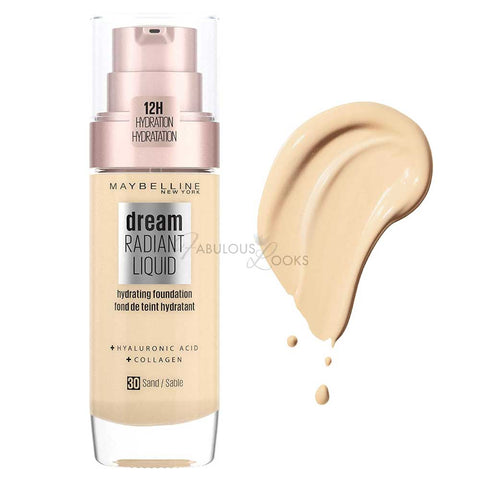 Maybelline Dream Radiant Liquid Hydrating Foundation 30 Sand