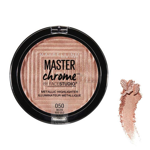 Maybelline Master Chrome Metallic Highlighter 050 Molten Rose Gold