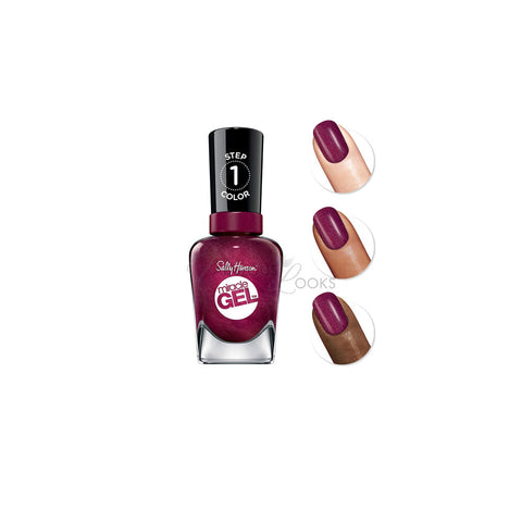Sally Hansen Miracle Gel Nail Polish 482 Walk the Wine - fabulouslooks