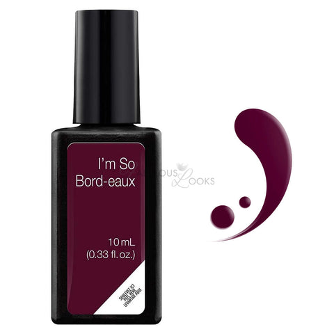 SensatioNail Express Gel Nail Polish New Boxed, Im so Bord-eaux
