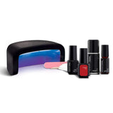 SENSATIONAIL Gel Polish Starter Kit (including lamp), Scarlet Red