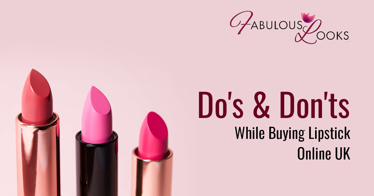 Do's & Don'ts While Buying Lipstick Online UK