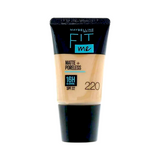 MAYBELLINE Fit Me Matte & Poreless Foundation shade: 220 Natural Beige, 18ml