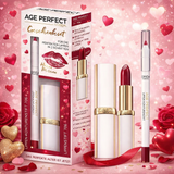L'Oréal Paris Age Perfect Lip Set Lipstick and Lip Liner in 706 Perfect Burgundy, Gift Set