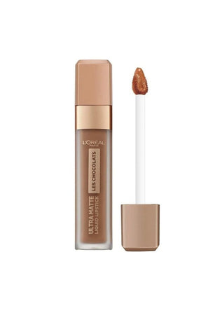 L'Oreal Paris Les Chocolats Ultra Matte Liquid Lipstick 860 Ginger Bomb, 7ml