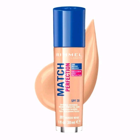 Rimmel Match Perfection Foundation 201 Classic Beige