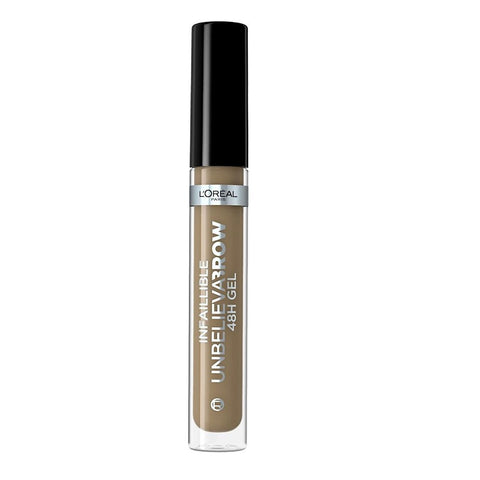 L'Oreal Paris UnbelievaBrow Long-Lasting Eyebrow Gel, Smudge-Proof, Transfer-Proof, Waterproof, 7.0 Blonde