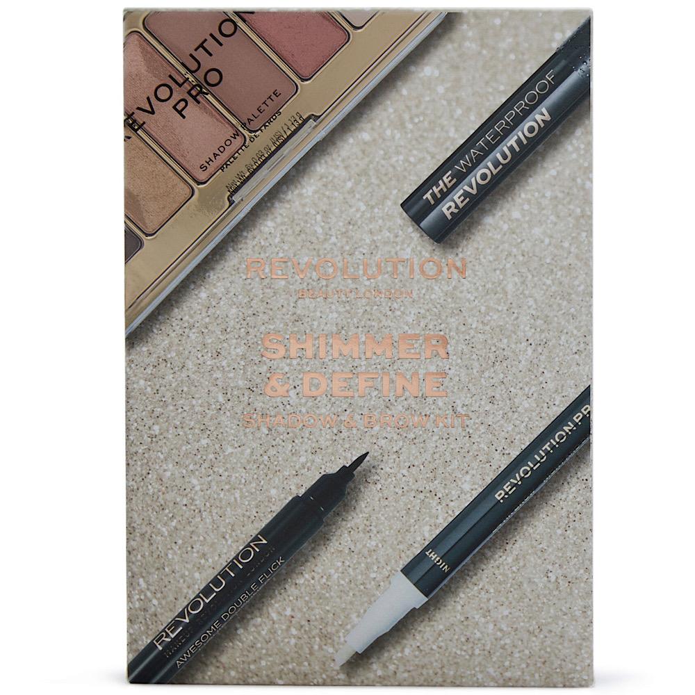 Makeup Revolution Shimmer & Define Shadow and Brow Kit FabulousLooksUK
