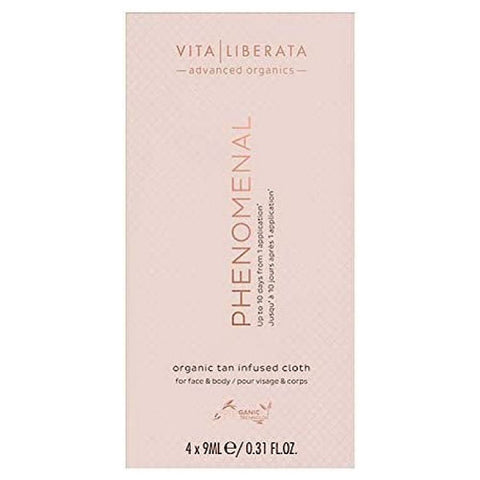 Vita Liberata Tan Infused Cloths 9 ml (Pack of 4)