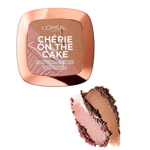 L’Oreal Paris Bronzer - Cherie On The Cake Bronzing Pressed Powder 01 Cherry Fever