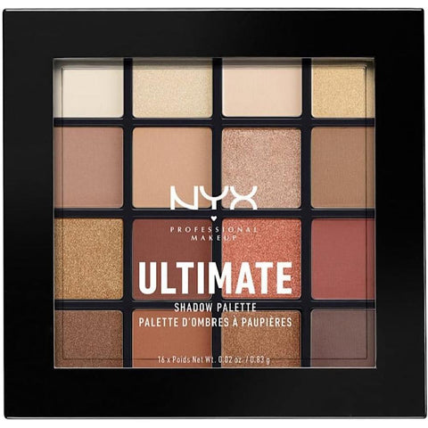 NYX Professional Makeup Ultimate Shadow Palette, USP03 Warm Neutrals