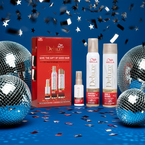 WELLA Deluxe Gift Of Good Hair Set – 3 Piece Set RED