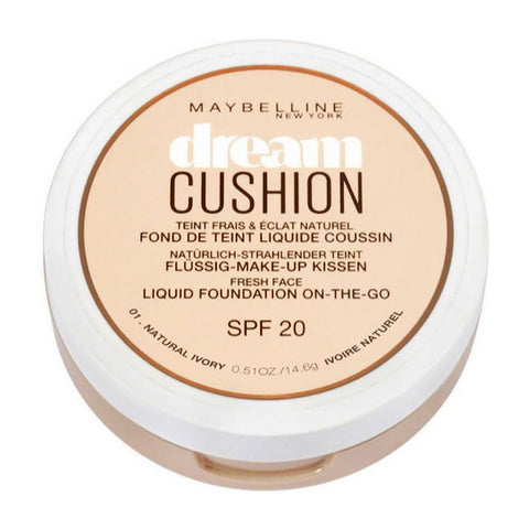 Maybelline Dream Cushion Liquid Foundation 01 Natural Ivory