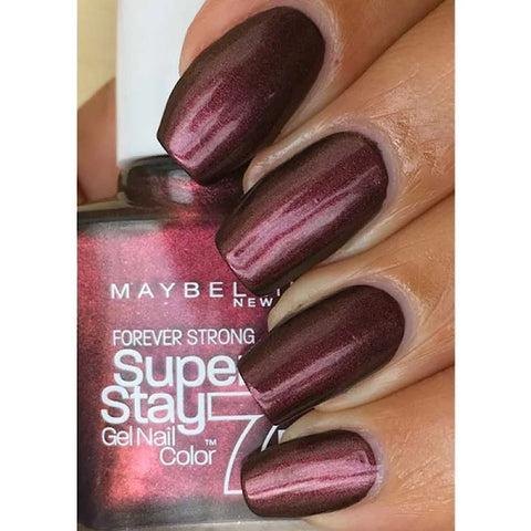 Maybelline Superstay 7 Days Nail Polish 866 Ruby Stained