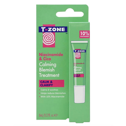 T-Zone Niacinamide And Cica Calming Blemish Treatment 8ML